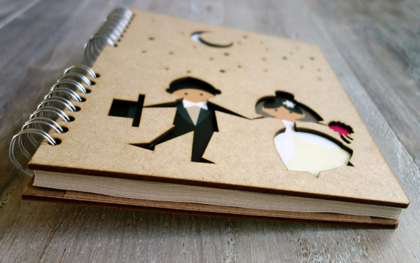 Notebook 'Bruidspaar'